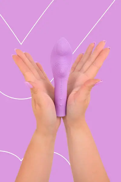 Vibro rechargeable LunaCharm violet - FairyGasm Fairygasm