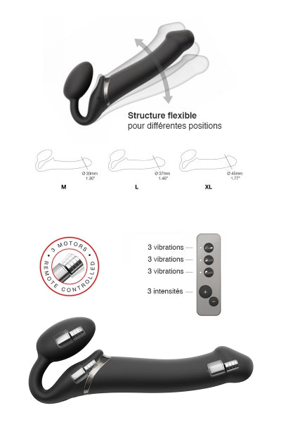 Strap-on-me vibrant noir M Strap-on-Me