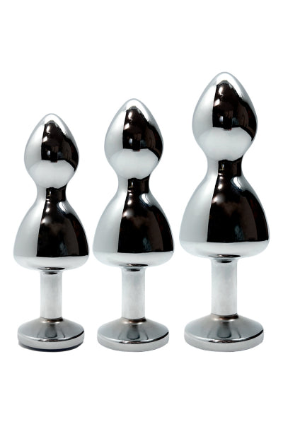 Plug bijou Lollypop transparent M - Wooomy Wooomy