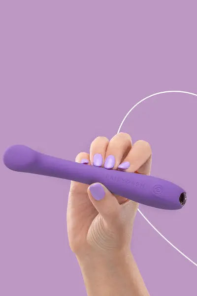 Vibro rechargeable MerryWand violet - FairyGasm Fairygasm