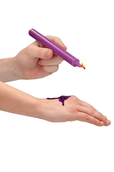 4 bougies SM colorées Large - Ouch! Ouch!