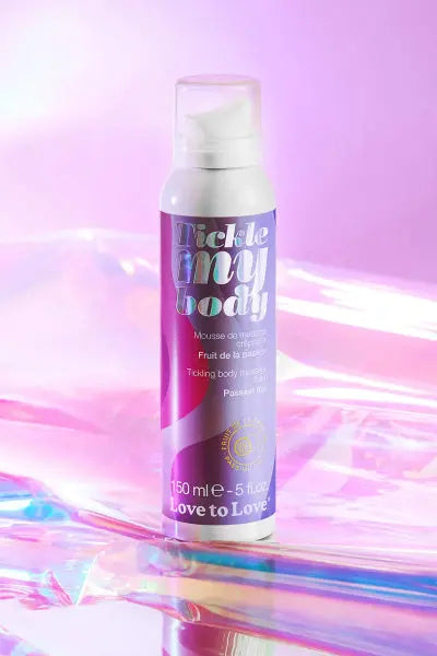 Mousse massage crépitante - fruits de la passion Love to Love