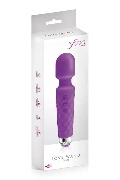 Vibro Love Wand rechargeable violet - Yoba Yoba