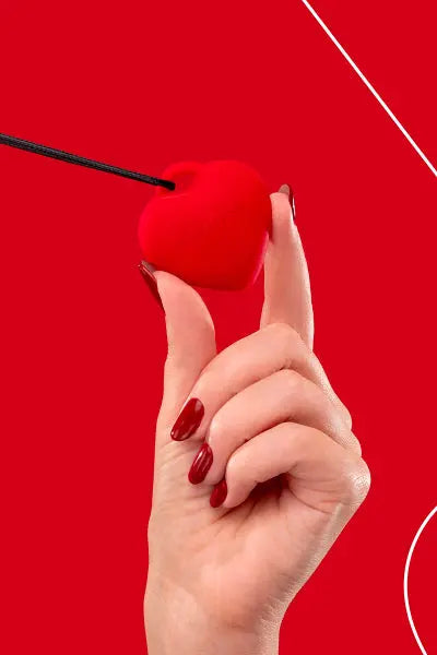 Stimulateur pendentif PleasureStone rouge - FairyGasm Fairygasm