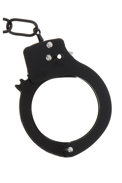 Menottes métal noires - Toy Joy Toy Joy