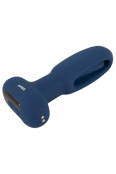 Plug anal vibrant avec langue oscillante - Anos Anos