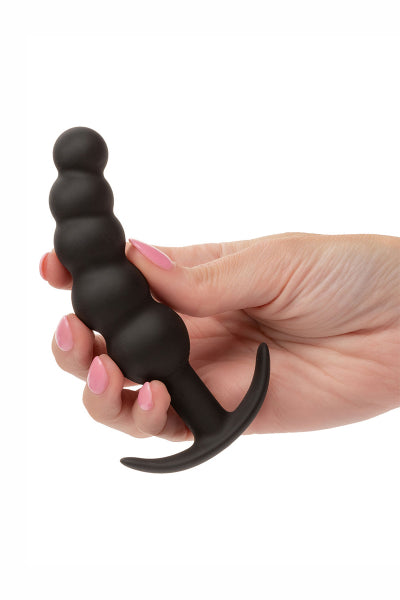 Plug anal Vibrant avec 5 perles - Calexotics Calexotics