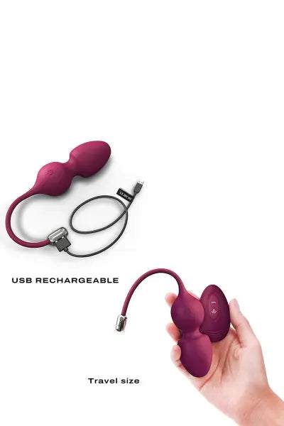 Love balls télécommandées bordeaux - Dorcel Dorcel