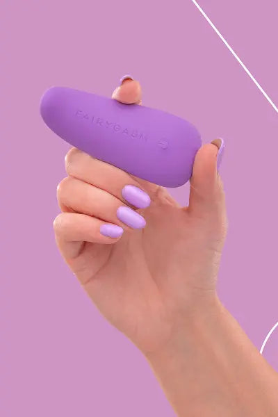 Mini vibro rechargeable ThrillLeaf violet - FairyGasm Fairygasm