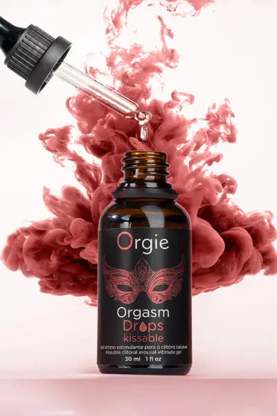 Gel d'excitation du Clitoris Orgasm Drops Kissable Orgie