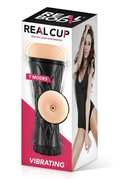 Masturbateur vibrant anus réaliste - Real Body Real Body