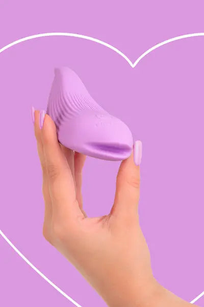 Mini vibro rechargeable DelightfulWave violet - FairyGasm Fairygasm