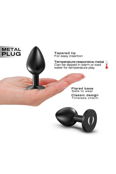 Plug anal en métal Onix Plug M - Dorcel Dorcel