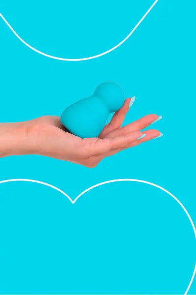 Mini vibro rechargeable Applust bleu - FairyGasm Fairygasm