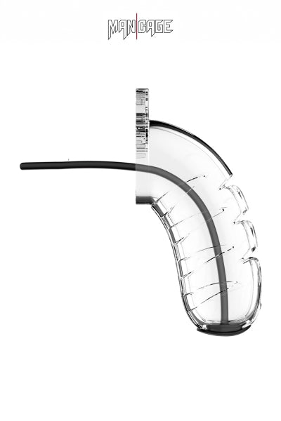 Cage de chasteté 10cm avec sonde urétrale - ManCage 16 ManCage