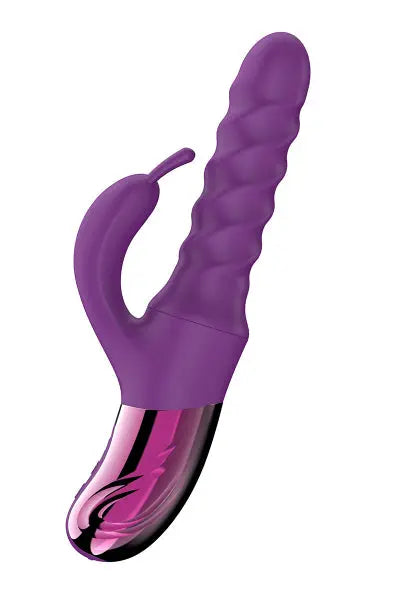 Vibro Swirl Rabbit Thrusting Vibrator - She.E.O She.E.O