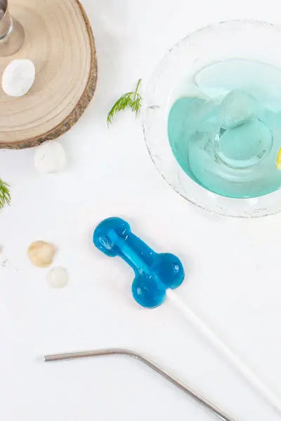 Sucette pénis gin tonic avec alcool Secret Play