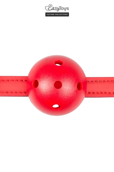 Gagged Ball avec balle rouge - EasyToys Fetish Collection Easytoys Fetish Collection