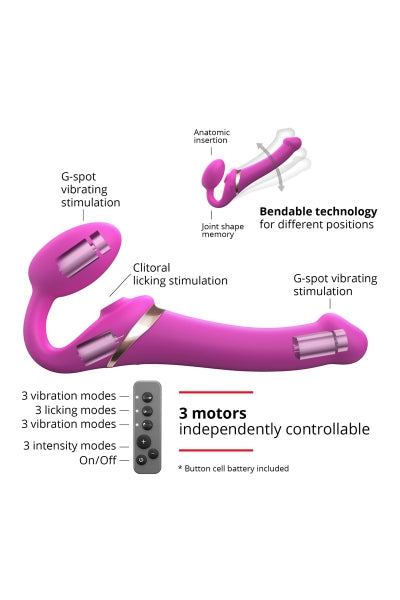 Strap-on-me Multi Orgasm Fuchsia S Strap-on-Me