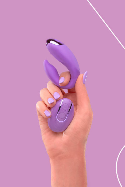 Vibro pour couples PleasureBerry violet - FairyGasm Fairygasm