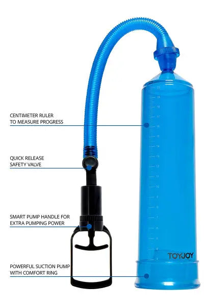 Pompe à pénis ToyJoy Power Pump bleu Toy Joy