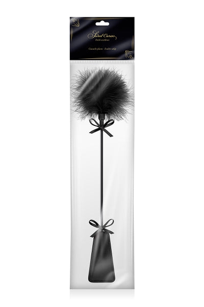 Tapette avec pompon noir - Sweet Caress Sweet Caress