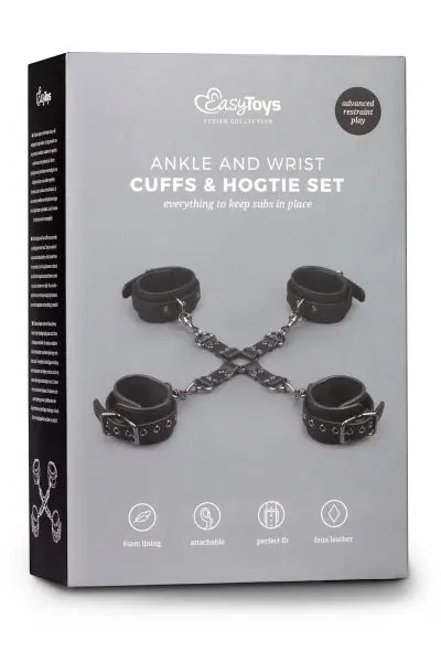 Kit d'attaches Hogtie - Easytoys Fetish Collection Easytoys Fetish Collection