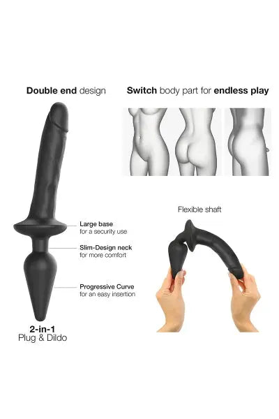 Switch Plug-In Realistic  XXL Strap-on-Me