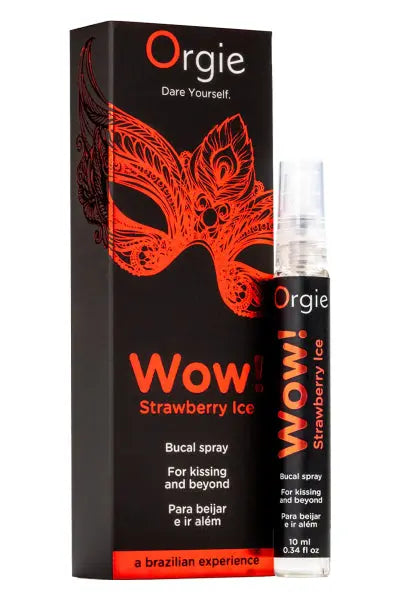 Spray buccal excitant Wow menthol fraise glaçé Orgie