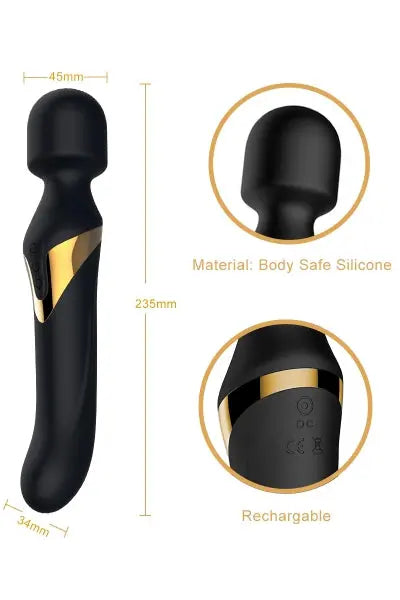 Vibromasseur Dual Orgasms Gold - Dorcel Dorcel