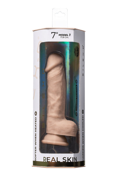 Gode Real Skin Model 1 flesh 17,8 cm - SilexD SilexD
