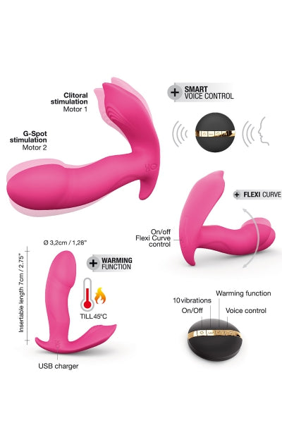 Stimulateur télécommandé Secret Clit Dorcel