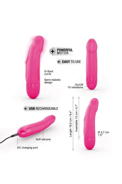 Vibro rechargeable Real Vibration rose S 2.0 - Dorcel Dorcel