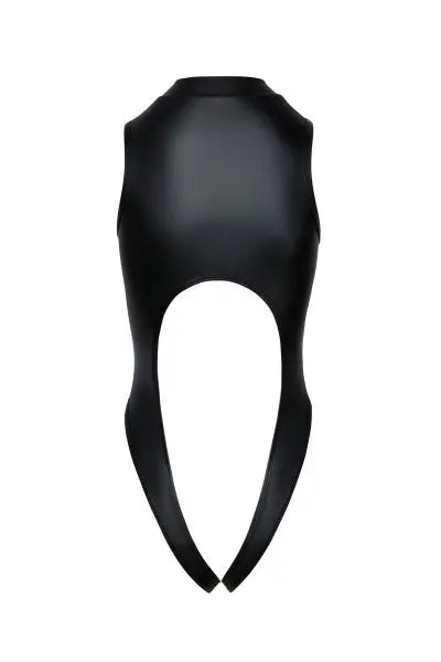 Body noir ouvert à l'entrejambe - Cotelli Lingerie Cotelli Lingerie
