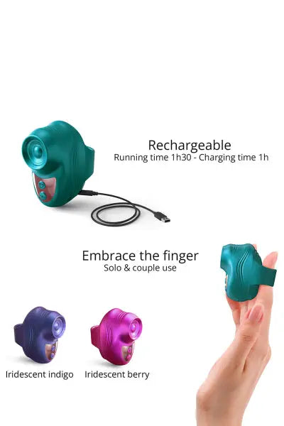 Stimulateur clitoridien Kisscool vert - Love to Love Love to Love