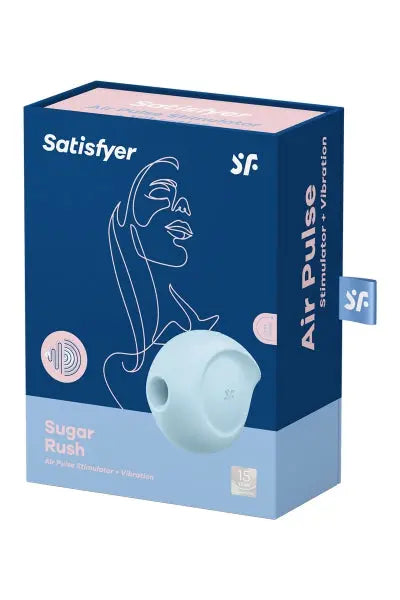 Double stimulateur Sugar Rush bleu - Satisfyer Satisfyer
