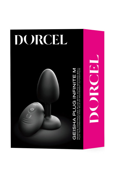 Plug anal vibrant télécommandé Geisha Plug Infinite M - Dorcel Dorcel
