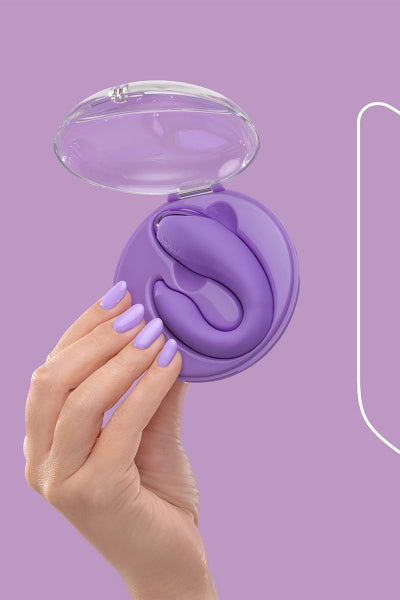 Vibro pour couples PleasureBerry violet - FairyGasm Fairygasm