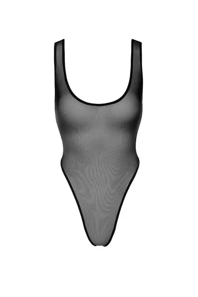 Body string Paparazzi F322 tulle Noir HandMade