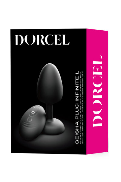 Plug anal vibrant télécommandé Geisha Plug Infinite L - Dorcel Dorcel