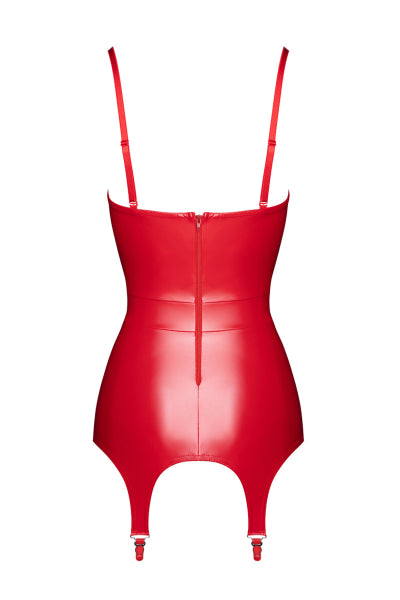 Corset à jarretelles Bombshell F368 - Noir Handmade Noir HandMade