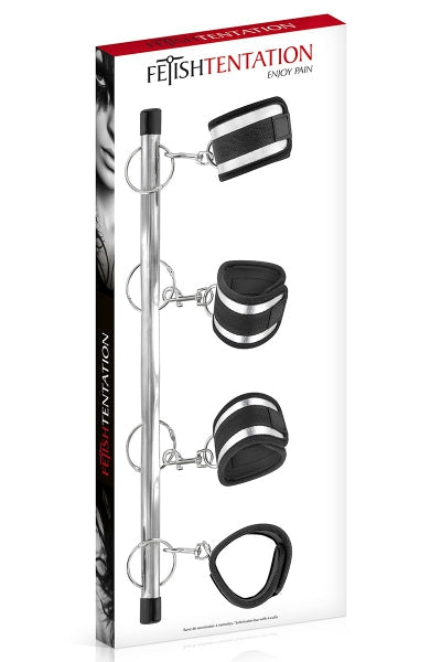 Barre de soumission 4 menottes Fetish Tentation Fetish Tentation