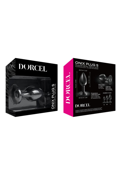 Plug anal en métal Onix Plug S - Dorcel Dorcel
