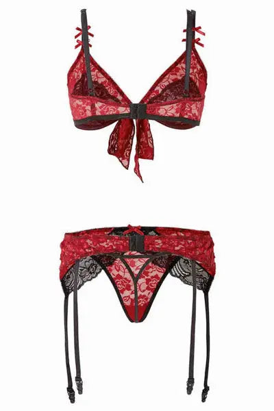 Ensemble lingerie 3 pièces Bobbi - Christine Christine