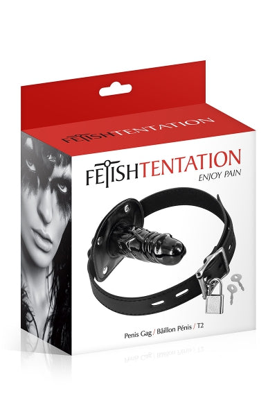 Bâillon avec gode interne - Fetish Tentation Fetish Tentation