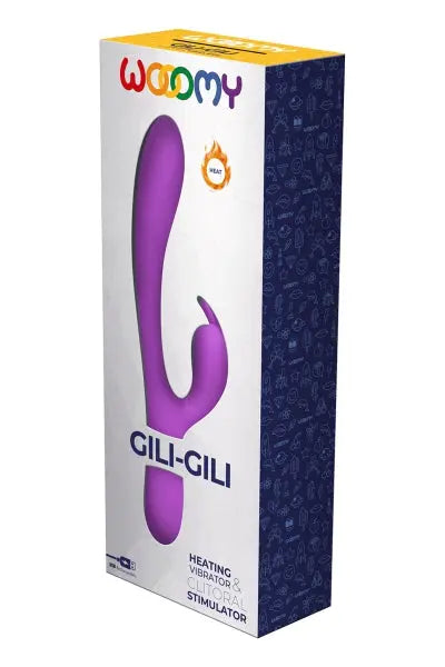 Vibro Rabbit chauffant Gili-Gili - Wooomy Wooomy