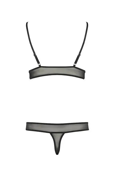 Ensemble sexy Erza noir - Passion Passion lingerie
