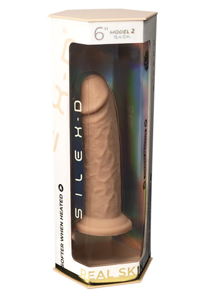 Gode Real Skin Model 2 flesh 15,4 cm - SilexD SilexD
