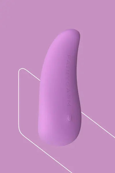 Mini vibro rechargeable ThrillLeaf violet - FairyGasm Fairygasm