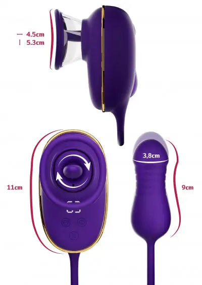 Stimulateur clitoridien et anal - She.E.O She.E.O